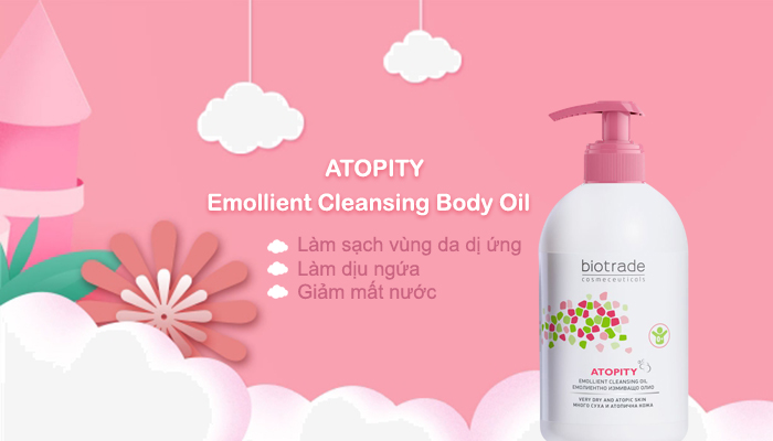 Công dụng của Biotrade Atopity Emollient Cleansing Body Oil