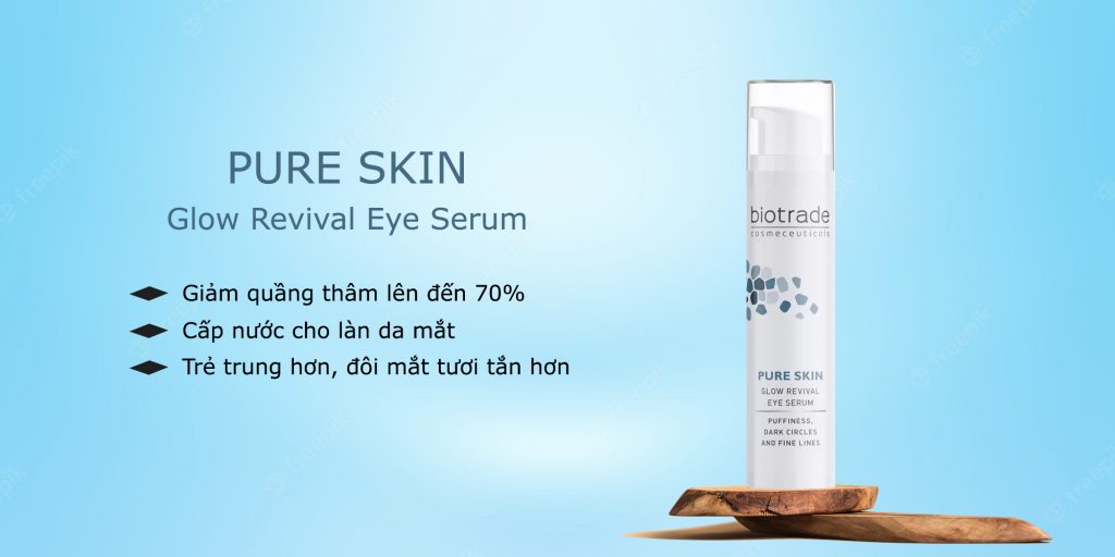 Công dụng của kem mắt Biotrade Pure Glow Revival Eye Cream