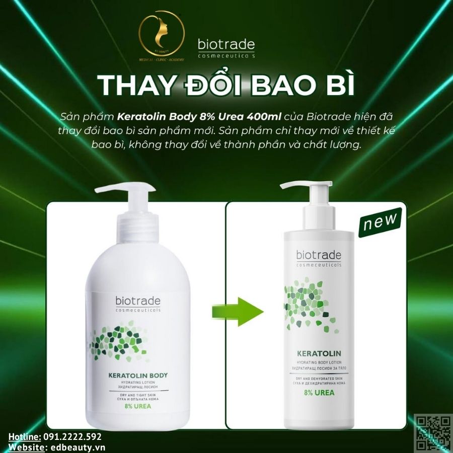 KERATOLIN BODY 8% UREA