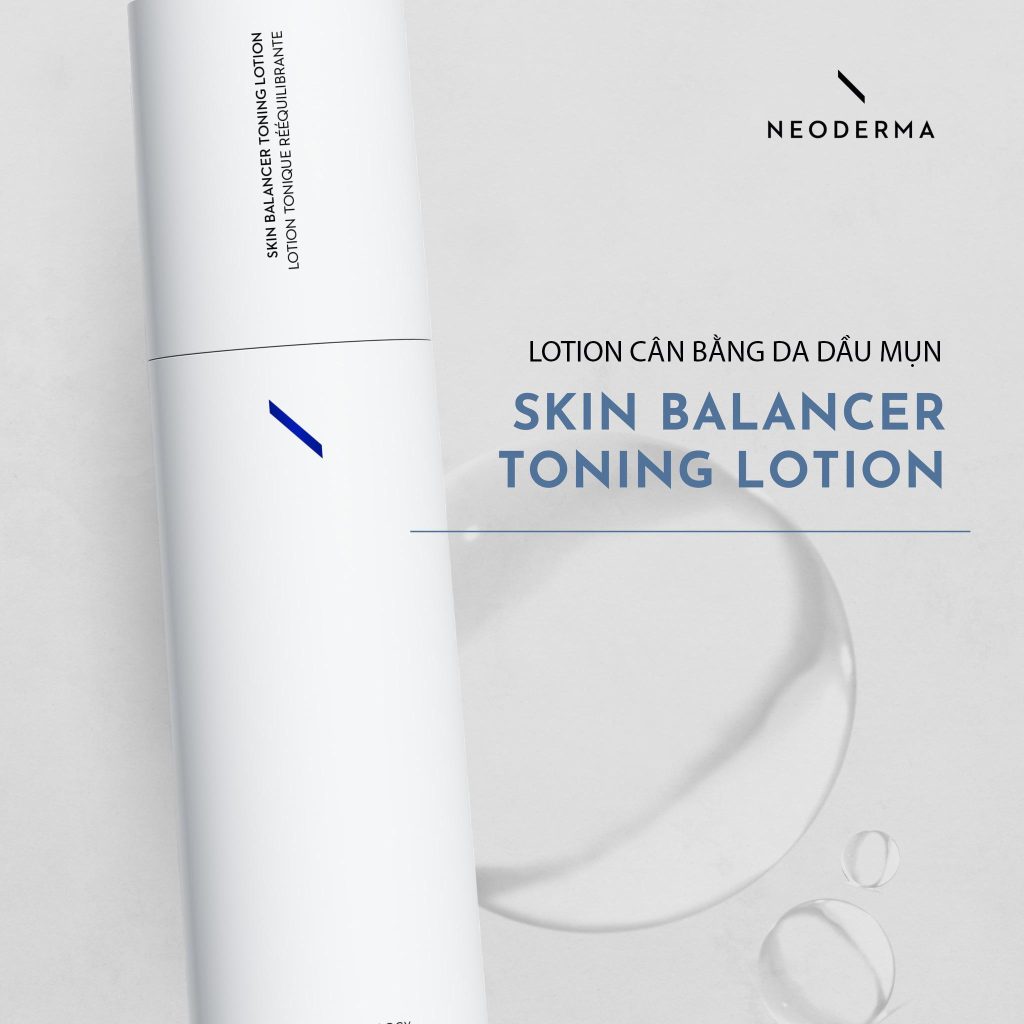 Lotion cân bằng da dầu mụn Neoderma Skin Balancer Toning Lotion