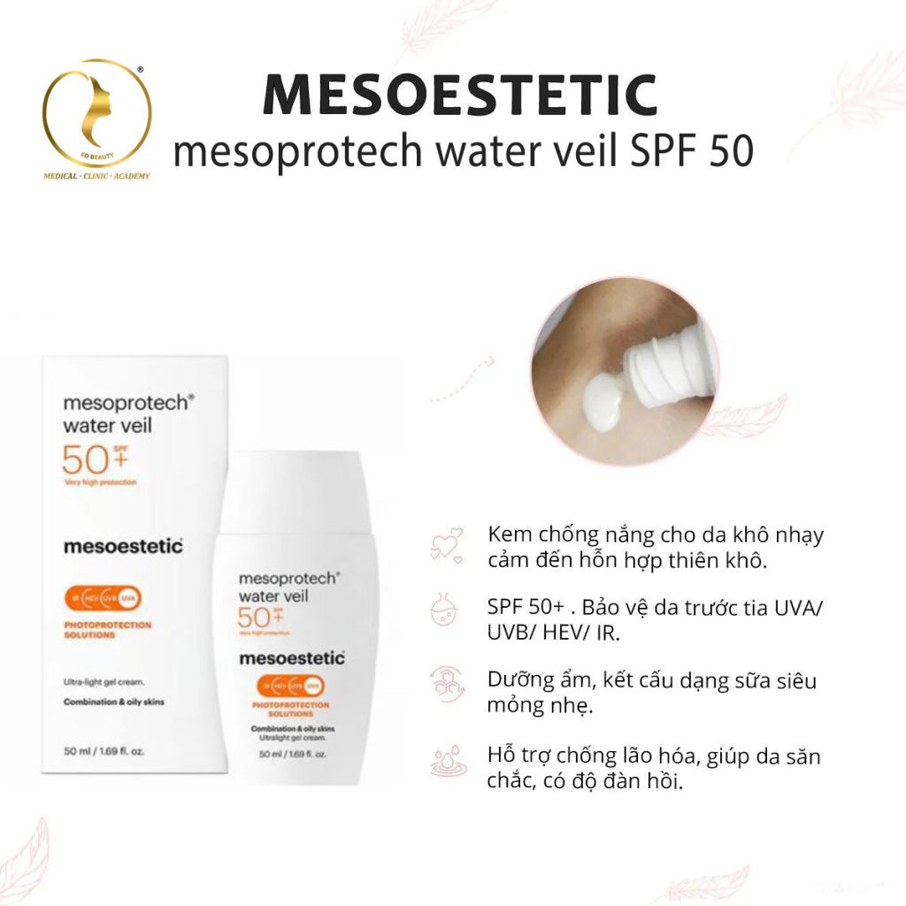 Mesoestetic Mesoprotech Light Water Antiaging Veil SPF 50+