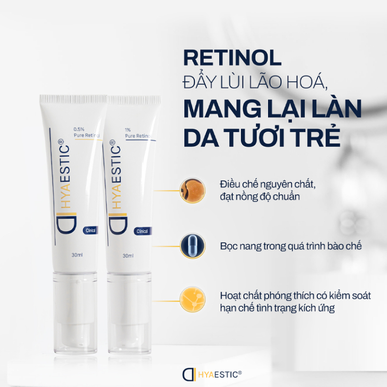 Kem tái tạo da Hyaestic 0,5% Pure Retinol