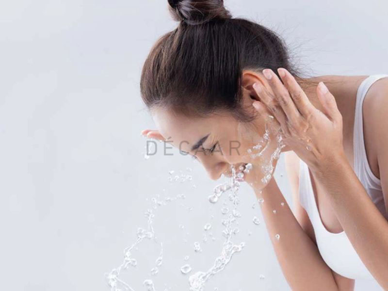 Làm sạch da mặt đúng cách