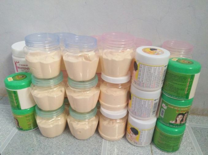 Ảnh kem trộn chứa Corticoid