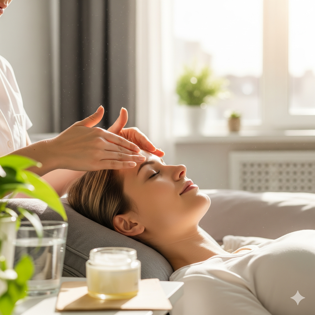 Vì sao nên massage mặt