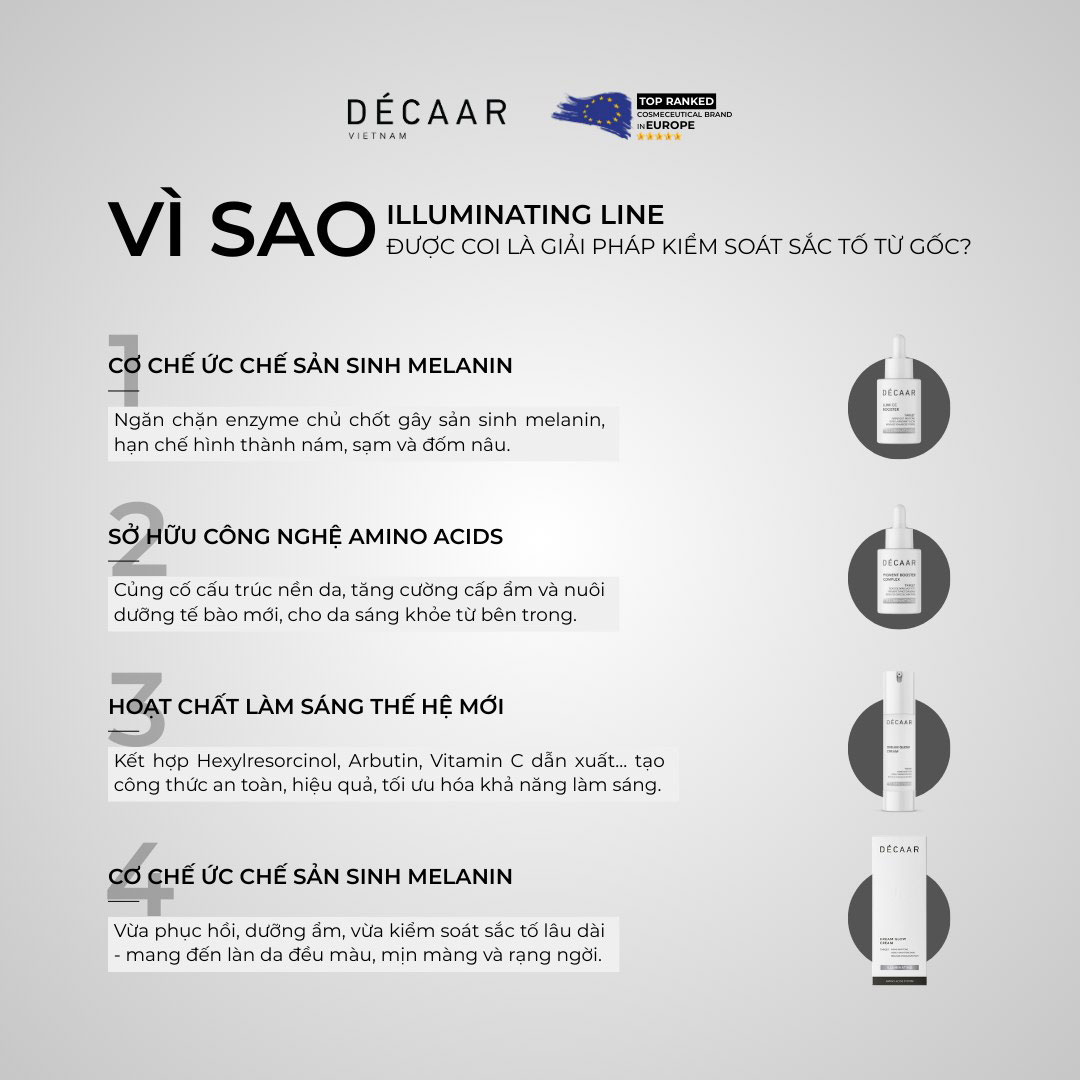 Giải pháp quản lý sắc tố từ gốc
