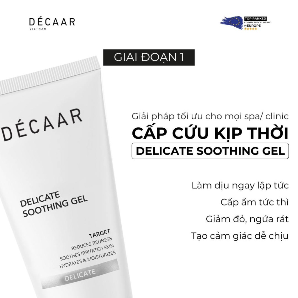 Làm dịu và cấp ẩm cho làn da