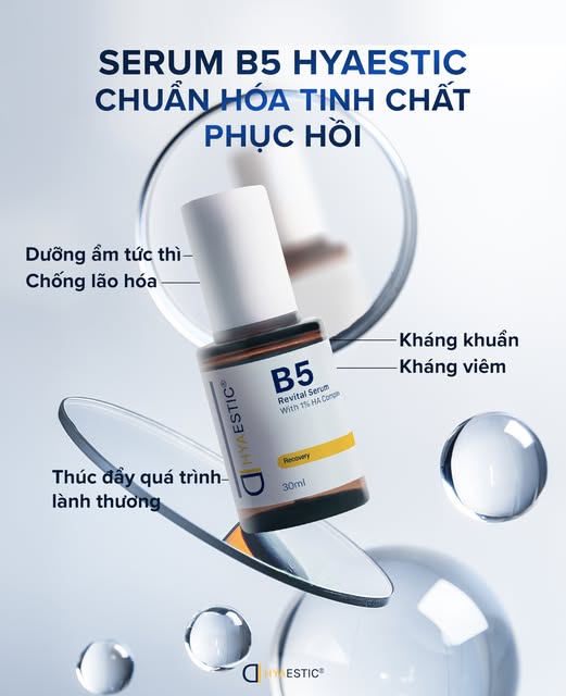 Công dụng nổi bật của Hyaestic B5 Revital Serum
