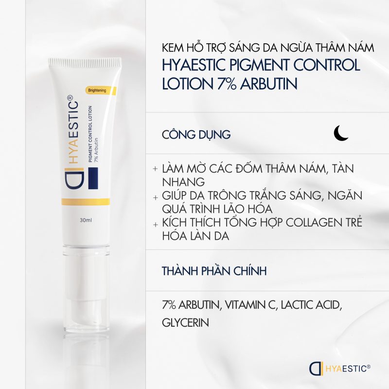 Kết hợp Arbutin để tăng hiệu quả sáng da