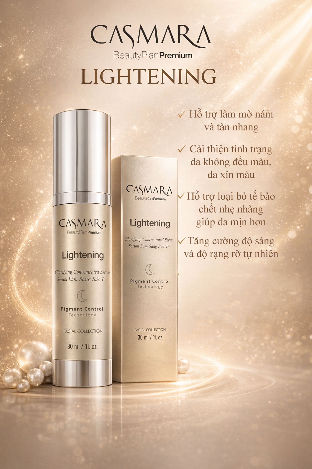 Hình: Công dụng của Clarifying Concentrated Serum
