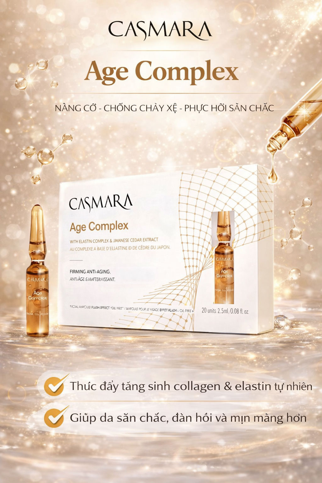 Hình: Công dụng Casmara Age Complex
