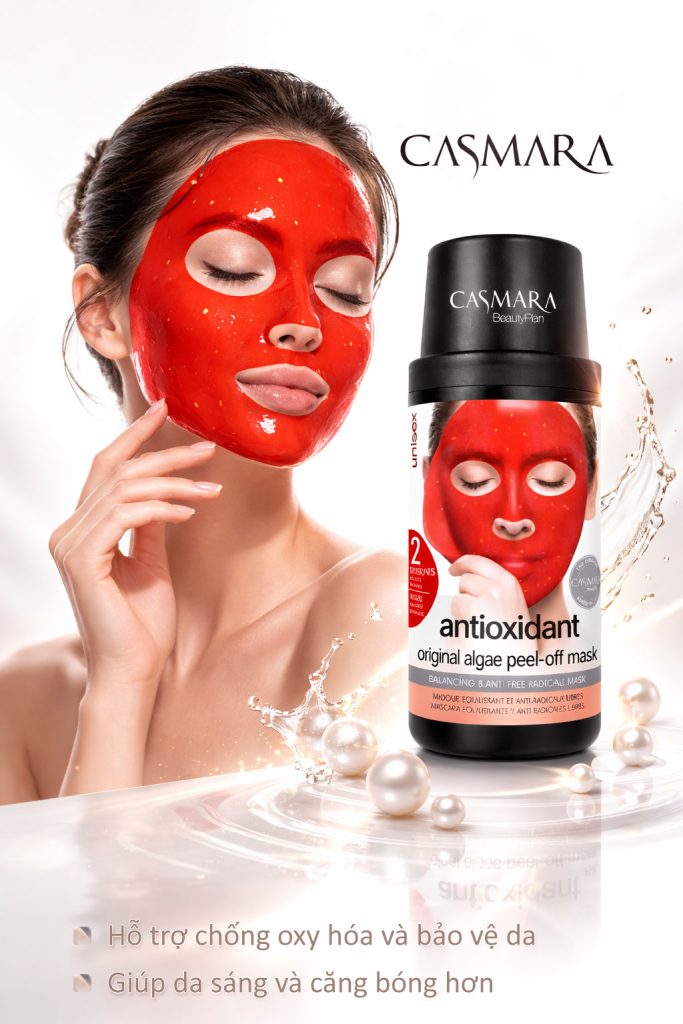 Hình: Công dụng Casmara Antioxidant Mask Kit