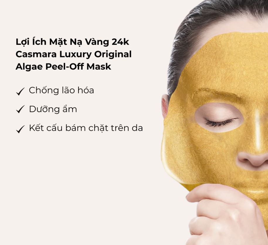 Hình: Sản phẩm Casmara Luxury Algae Peel-Off Mask
