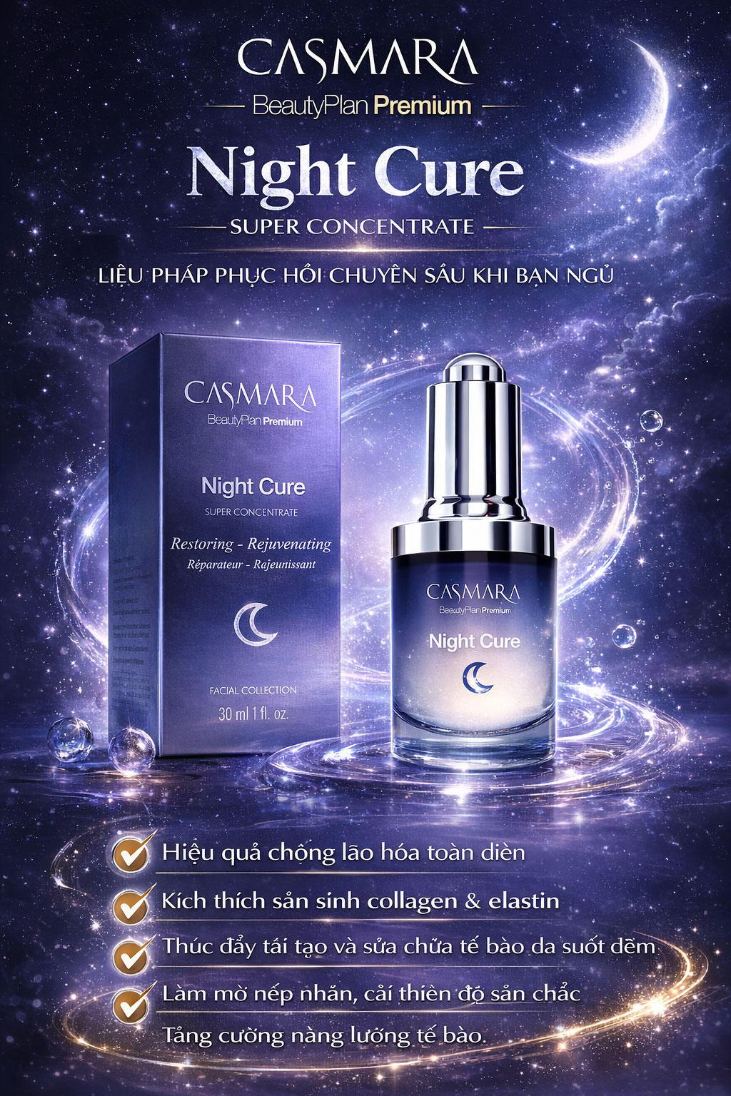 Công dụng Night Cure Super Concentrate