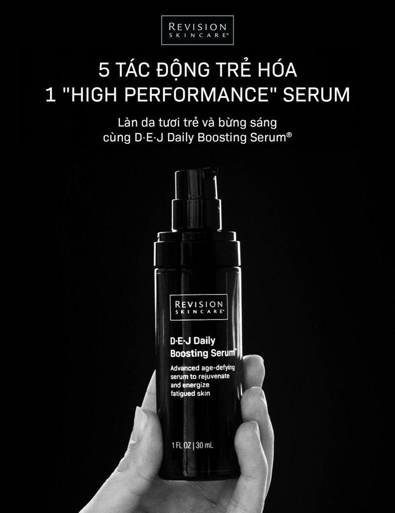Hình: Revision Daily Boosting Serum giaỉ pháp chống lão hóa 5 trong 1