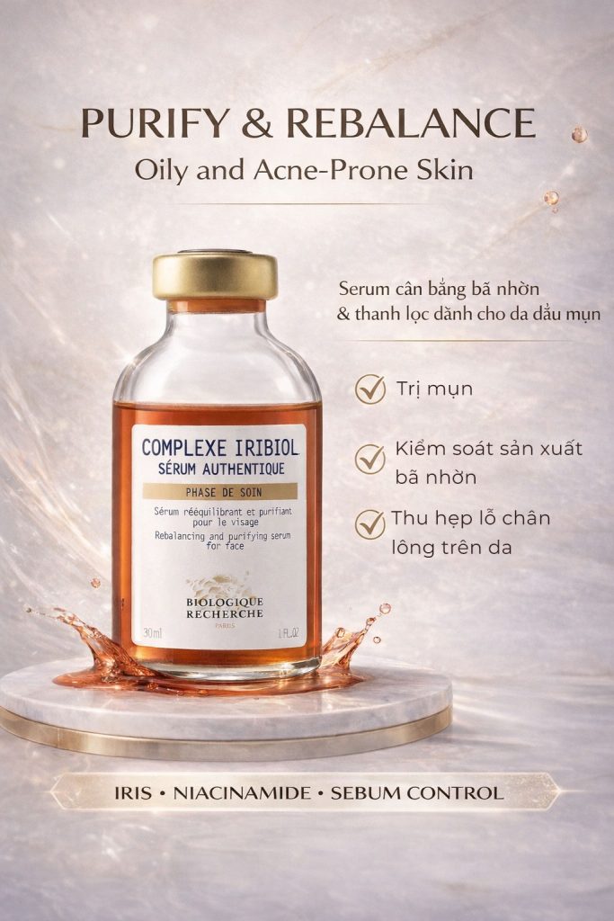 Hình: Công dụng Biologique Recherche Complexe Iribiol Serum