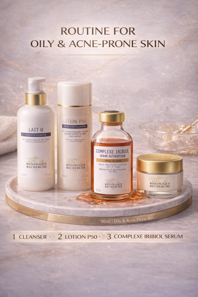 Hình: Routine Biologique Recherche Complexe Iribiol Serum