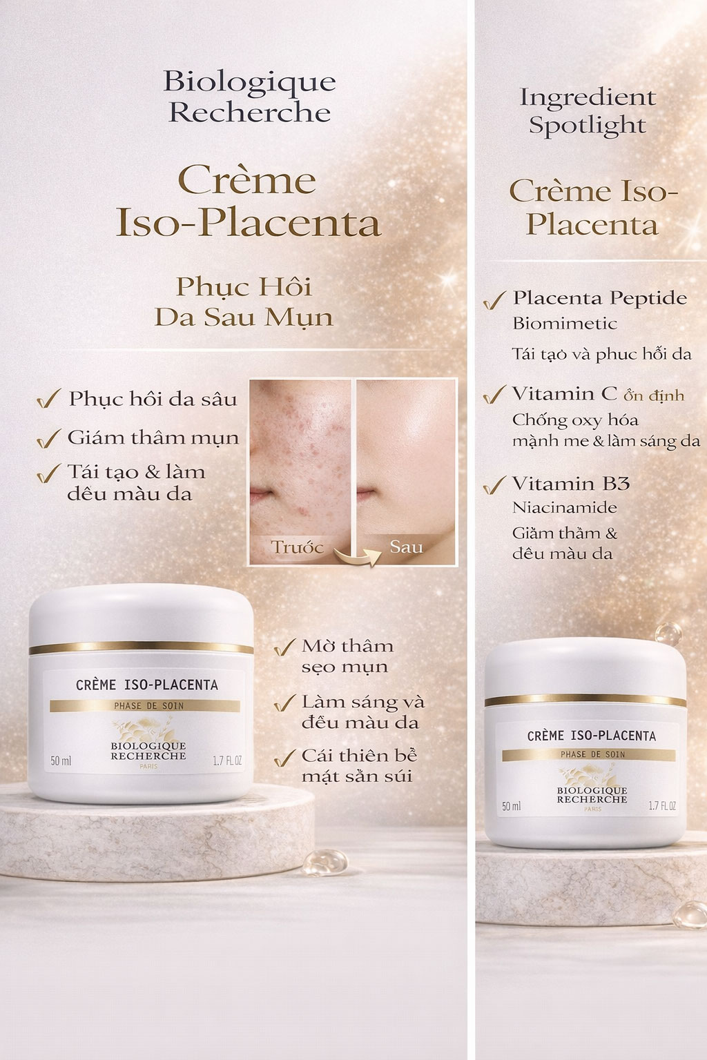 Hình: Công dụng Biologique Recherche Crème Iso-Placenta