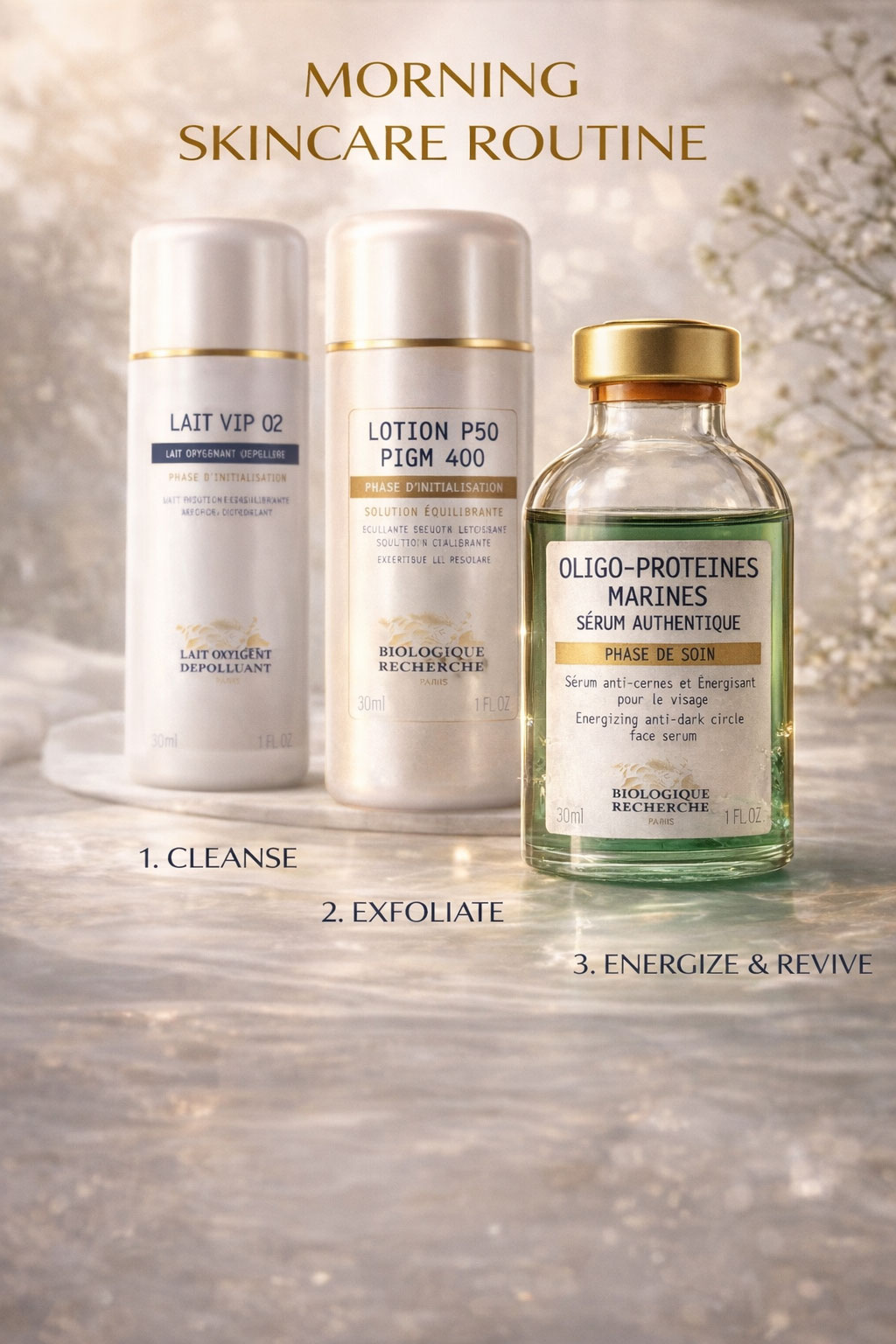 Hướng dẫn sử dụng Biologique Recherche Oligo Proteines Marines