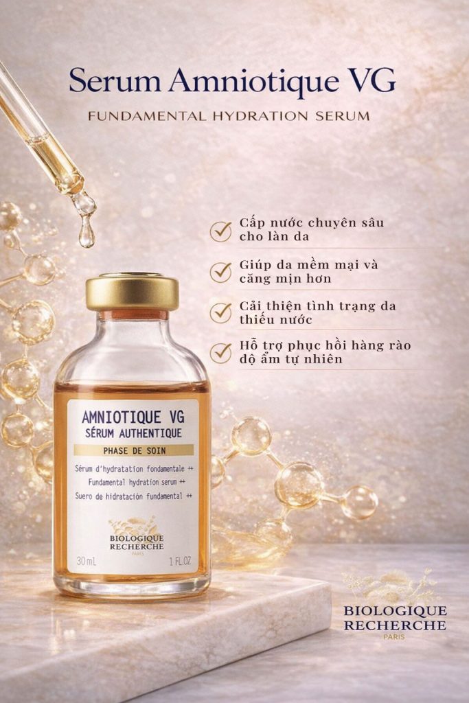 Hình: Công dụng Biologique Recherche Serum Amniotique VG