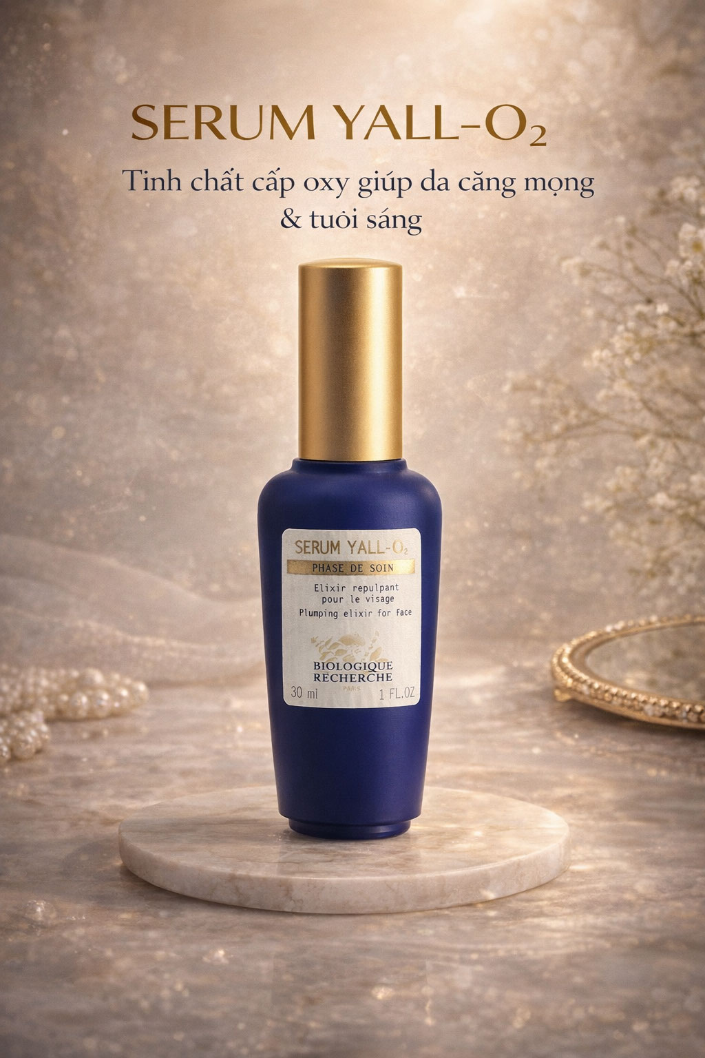 Hình: Công dụng Biologique Recherche Serum Yall O₂