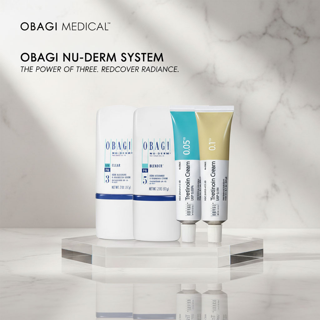 Hình: Bộ 3 Obagi Nuderm trị nám