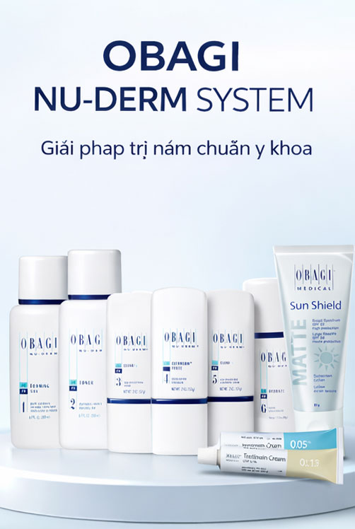 Bộ Obagi Nuderm đầy đủ 