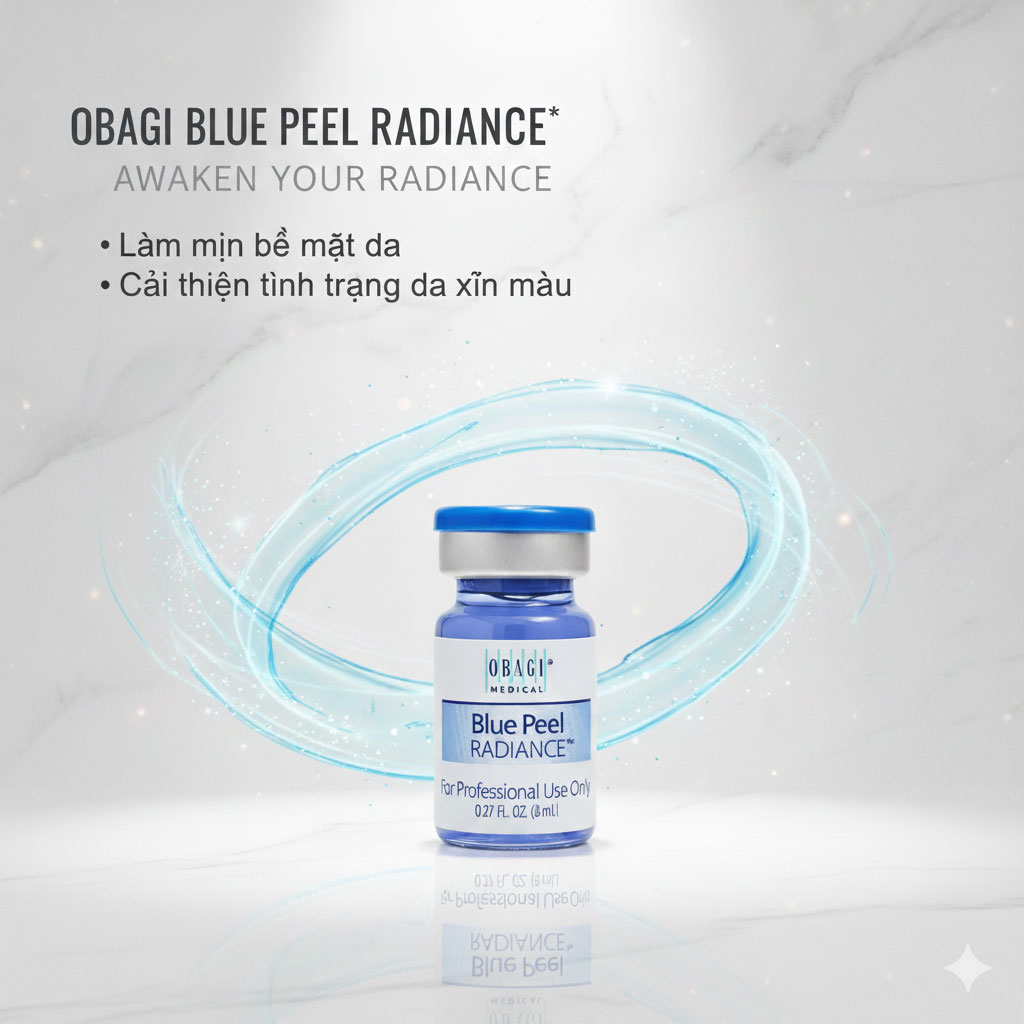Công dụng Blue Peel Radiance