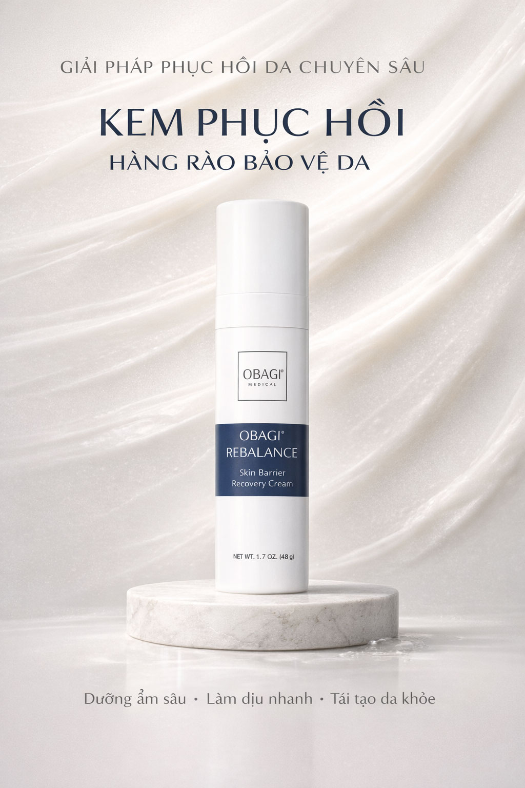 Hình: Sản phẩm Obagi Skin Barrier Recovery Cream 