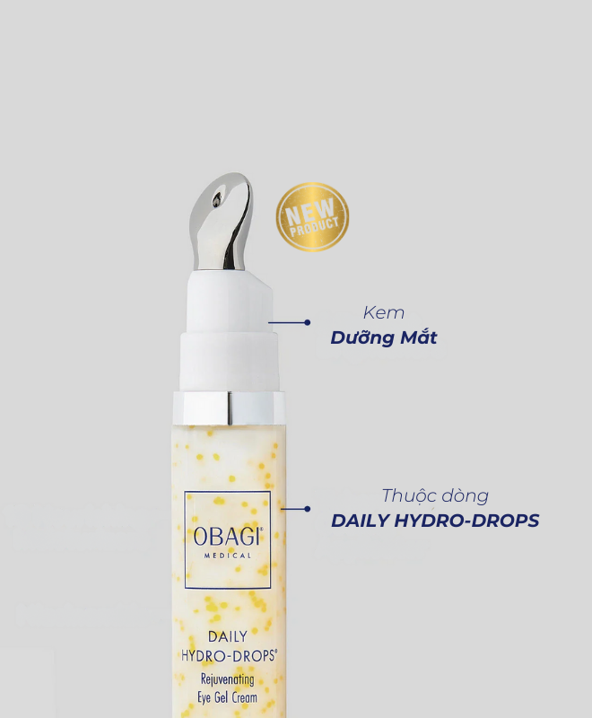 Hình: Công dụng Obagi Daily Hydro-Drops Rejuvenating Eye Gel Cream