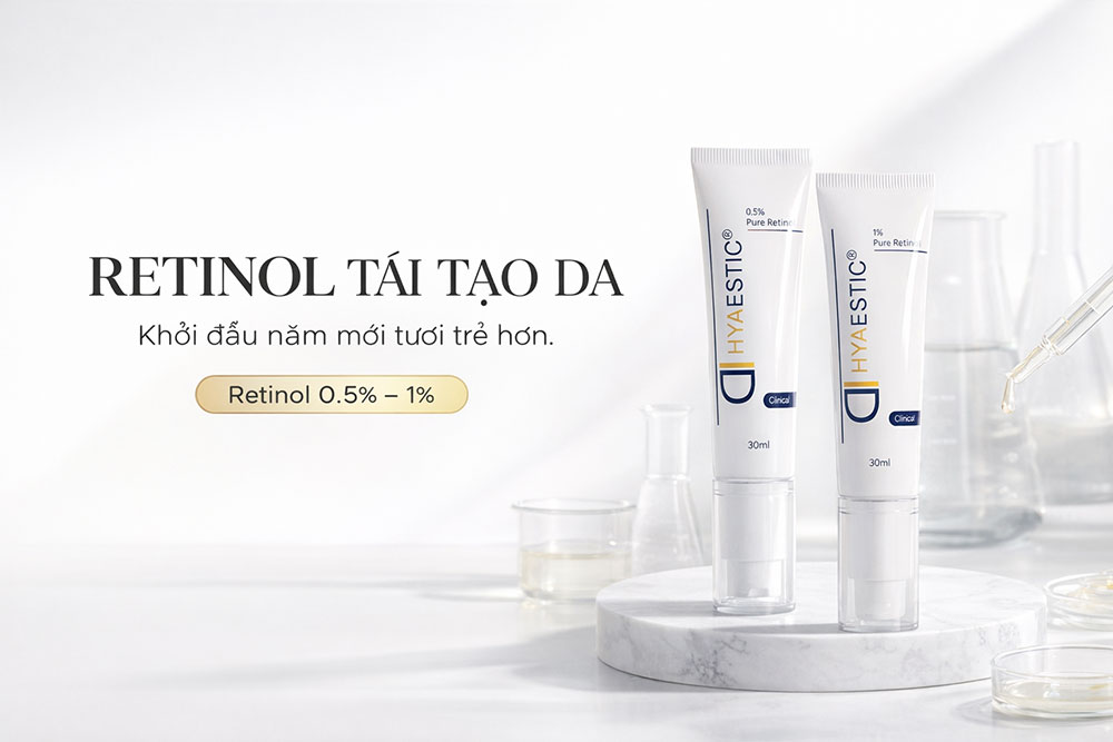 Hình: Retinol Hyaestic tái tạo da tươi trẻ