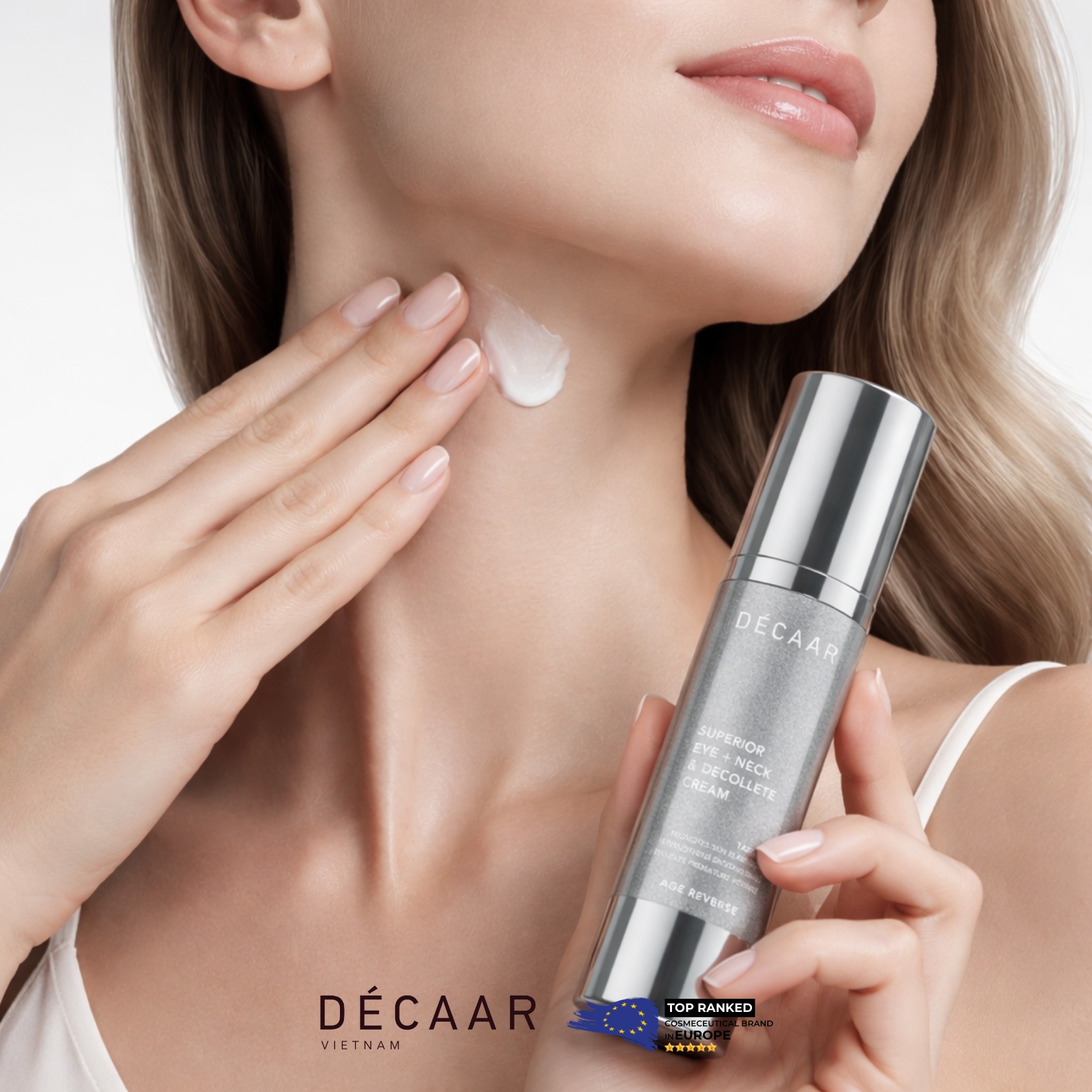 Hình: Texture Decaar décolleté Superior Eye, Neck & Decollete Cream (1)