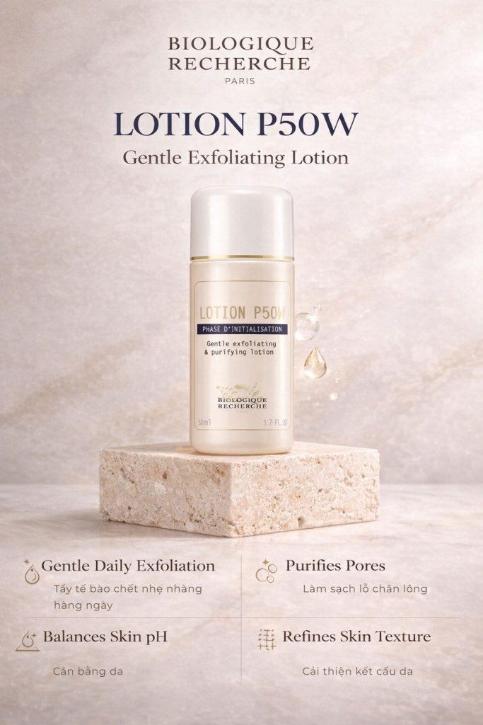 Hình: Công dụng Biologique Recherche Lotion P50W