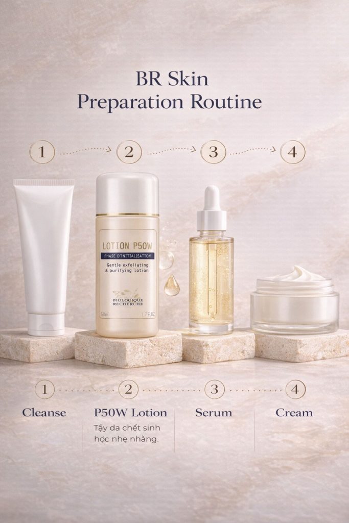 Hình: Routine Biologique Recherche Lotion P50W