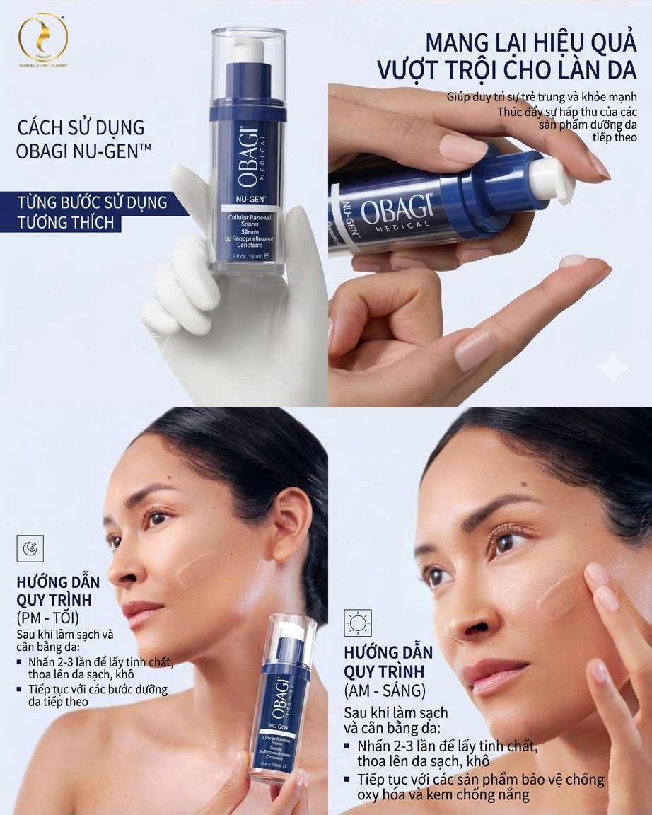 Sử dụng hiệu quả Obagi Nugen