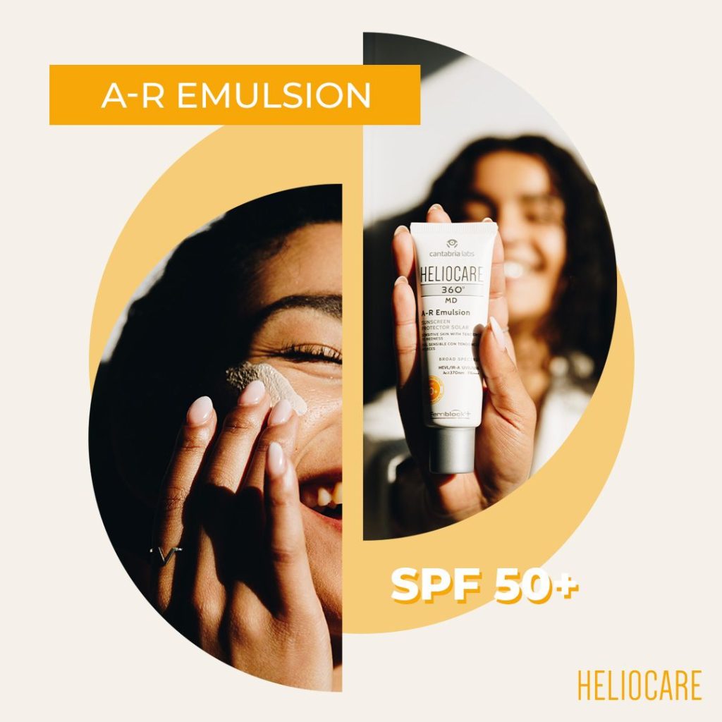 Hình: sản phẩm Heliocare 360° MD-AR Emulsion SPF 50+