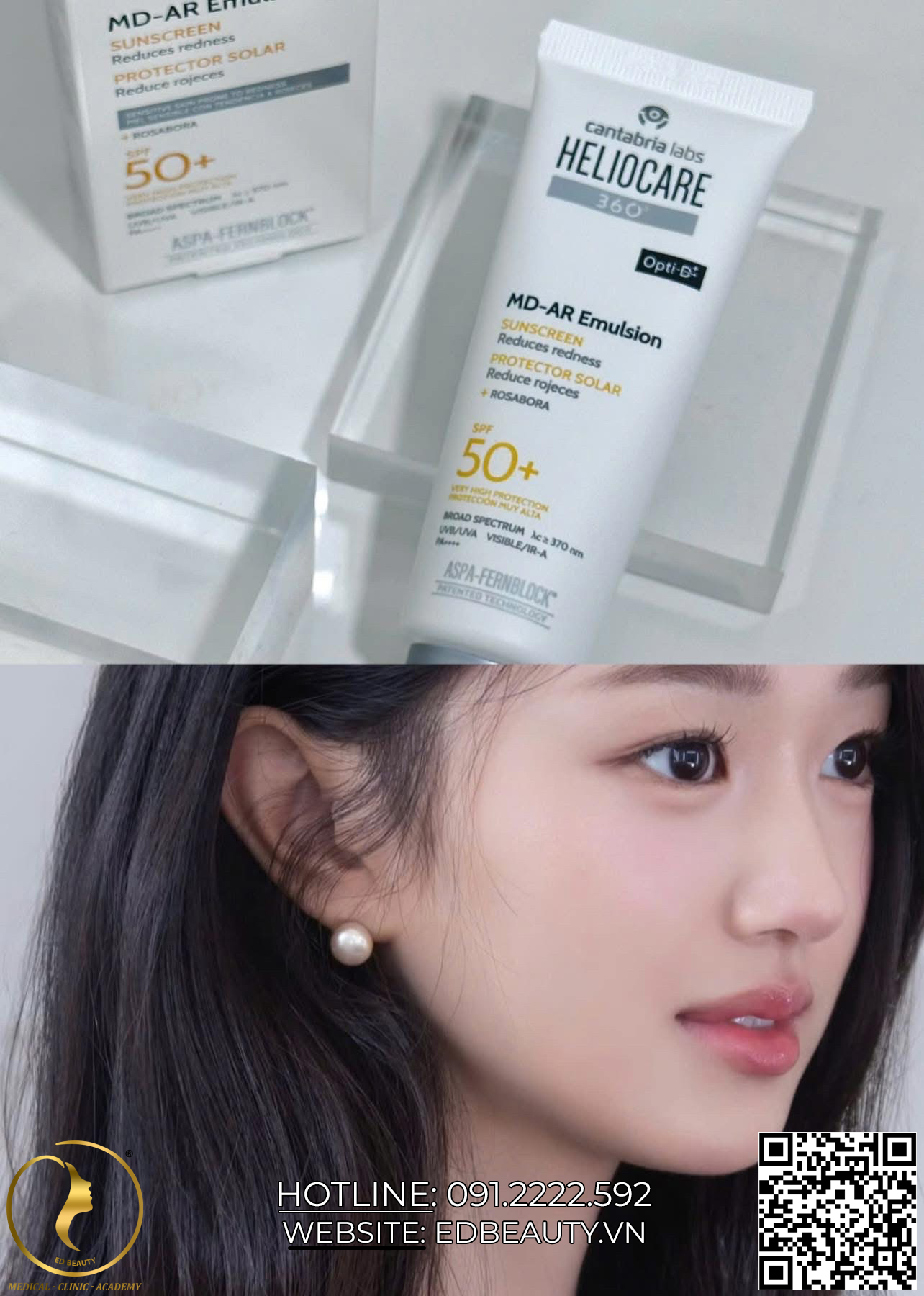 Hình: Giải pháp chống nắng cho làn da nhạy cảm