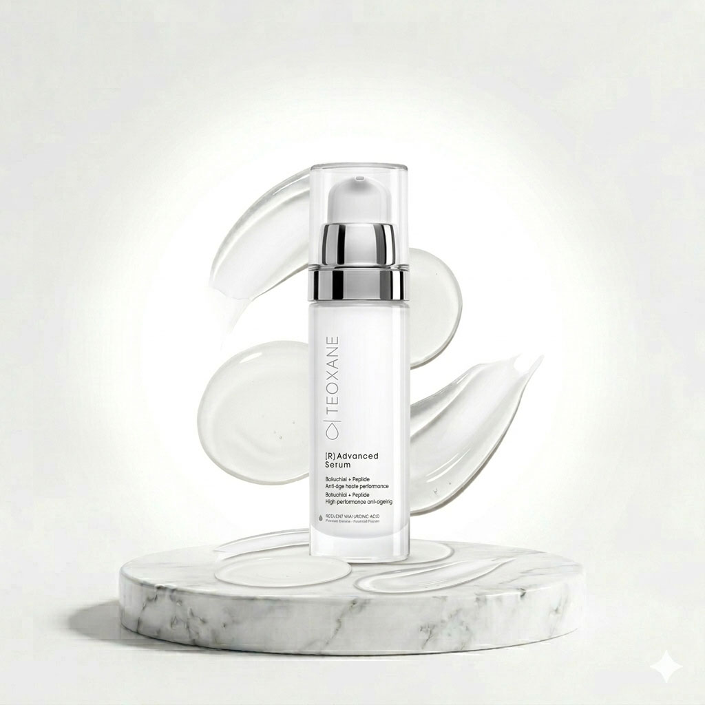 Hình: Texture của sản phẩm Teoxane Advanced Serum