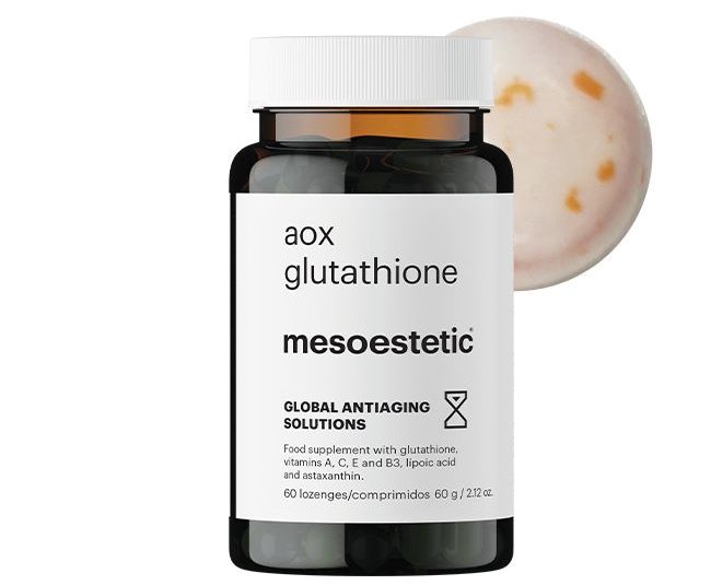 Hình: Viên uống Mesoestetic AOX Glutathione