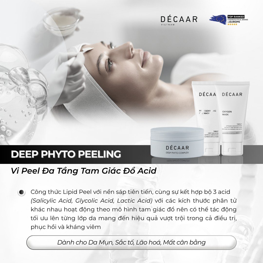 Hình: Sản phẩm Decaar Deep Phyto Peeling