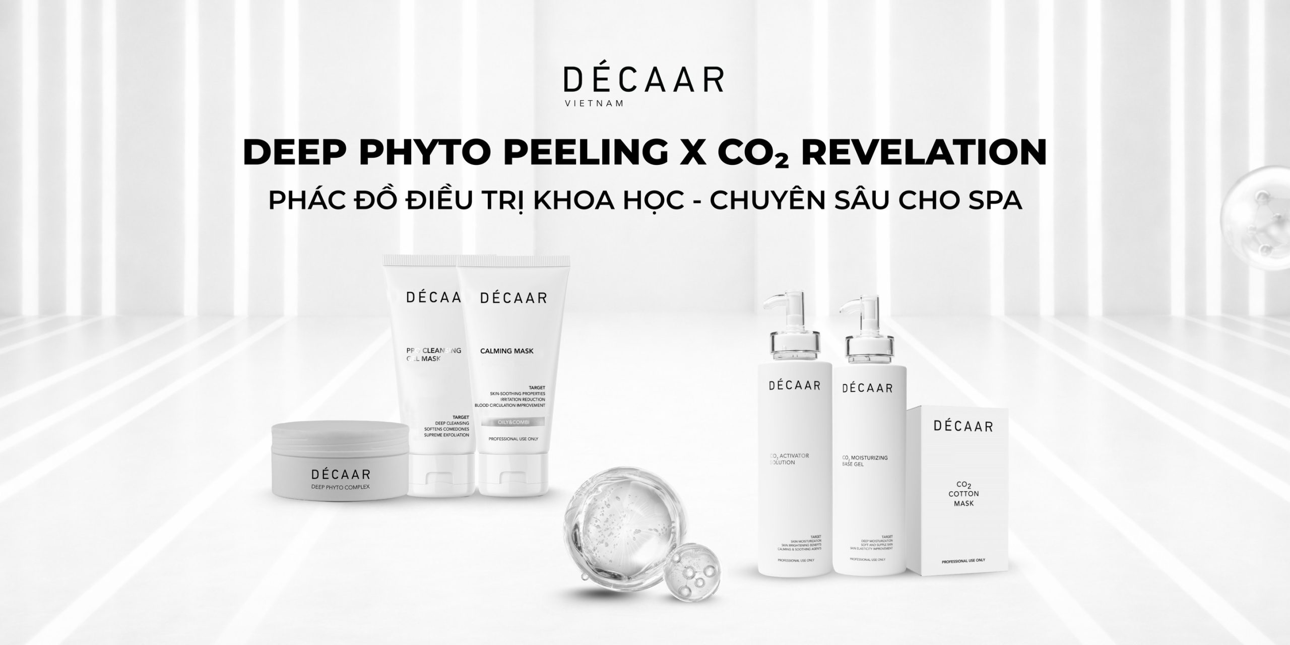 Hình: Liệu trình Deep Phyto Peeling x CO2 Revelation