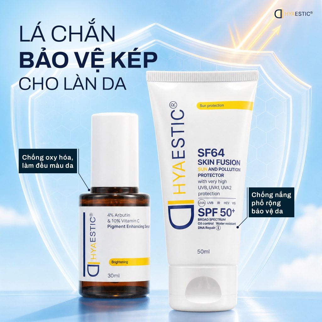 Hình: Lá chắn bảo vệ kép Hyaestic