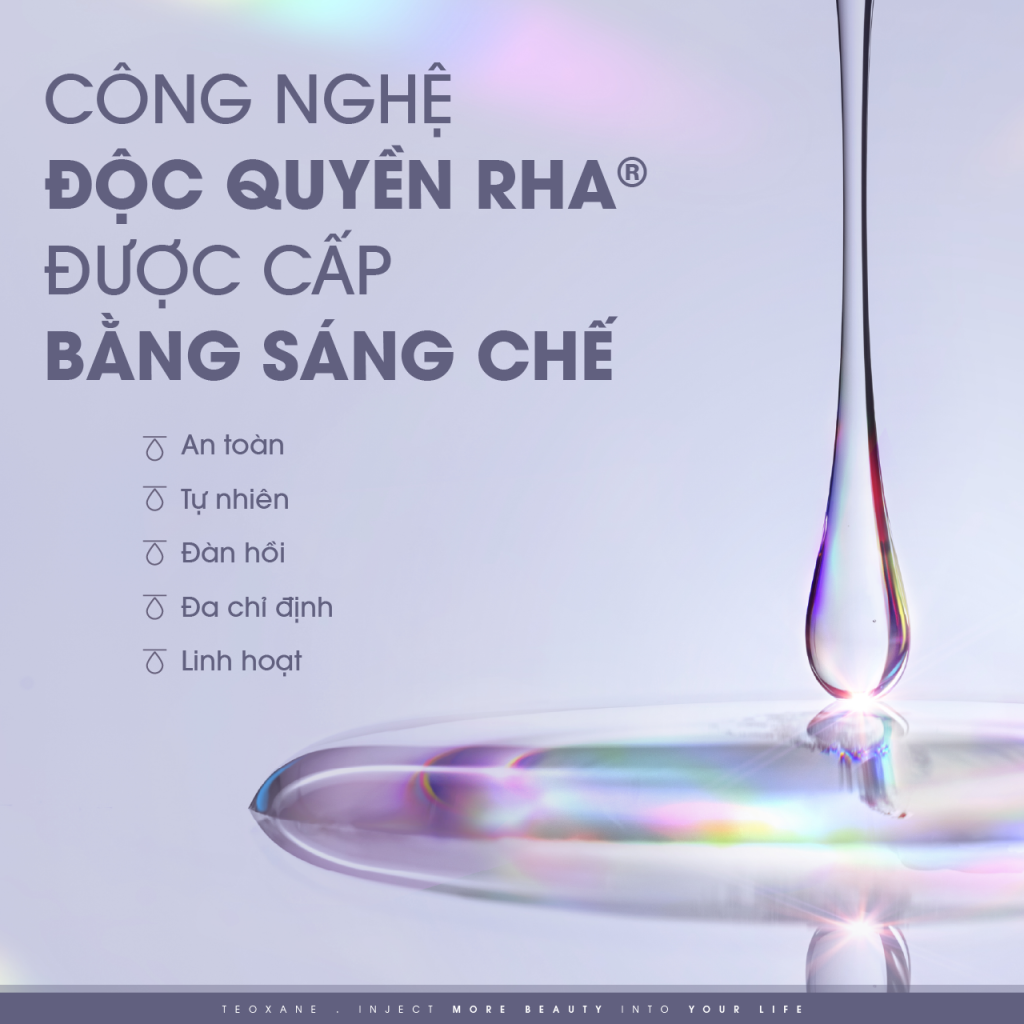 Hình: Công nghệ Teoxane RHA