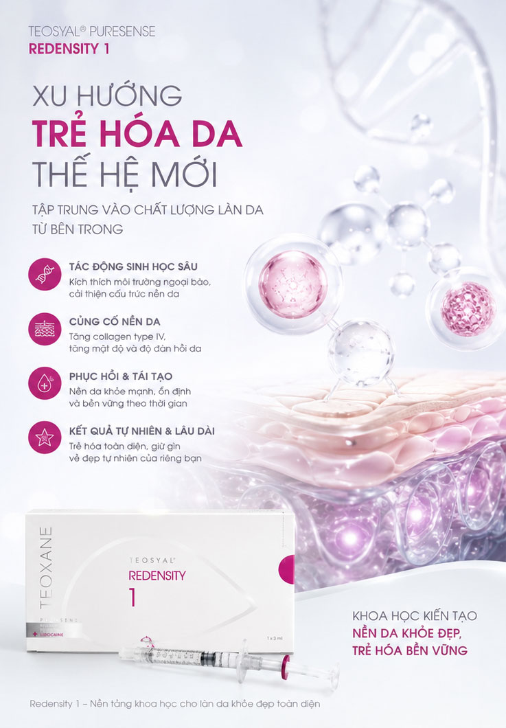 Hình: Xu hướng trẻ hóa da mới từ Teoxane