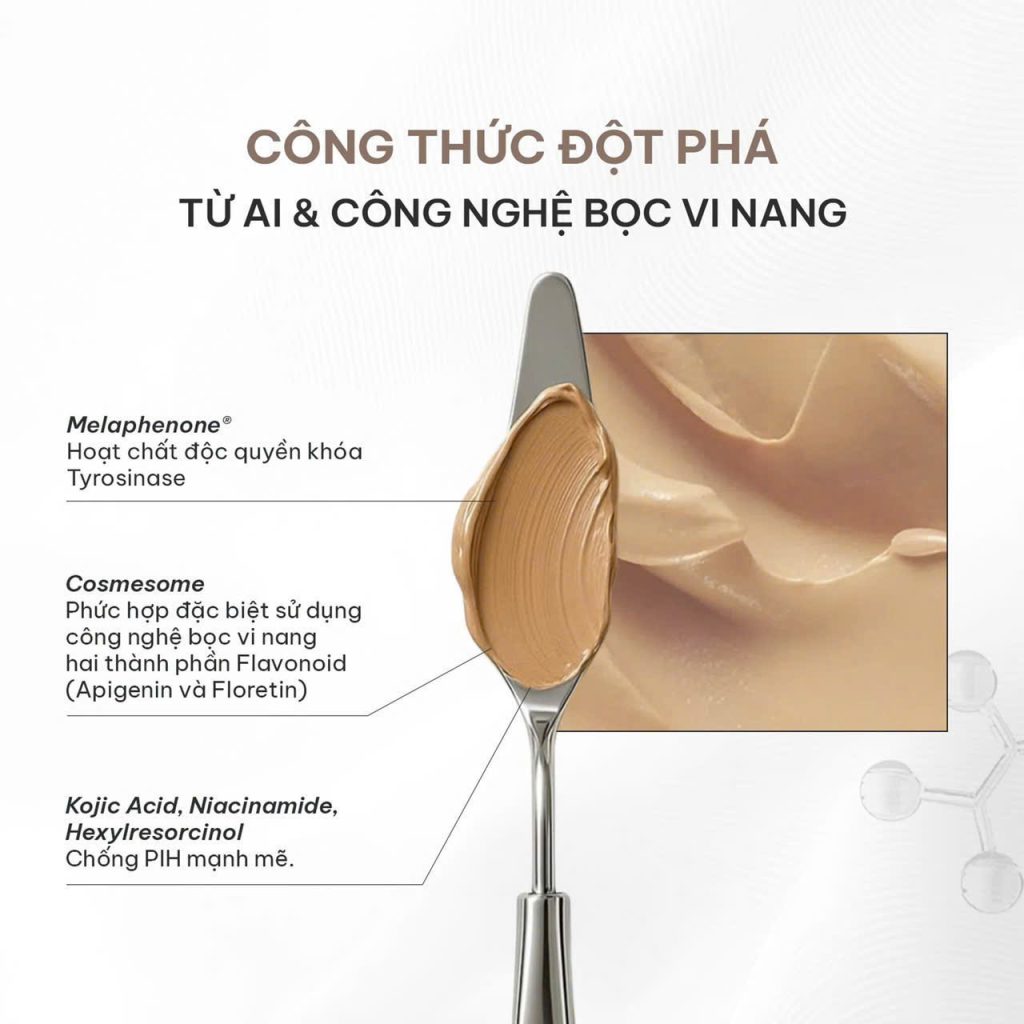 Hình: Melaphenone® – Bước tiến mới trong kiểm soát sắc tố