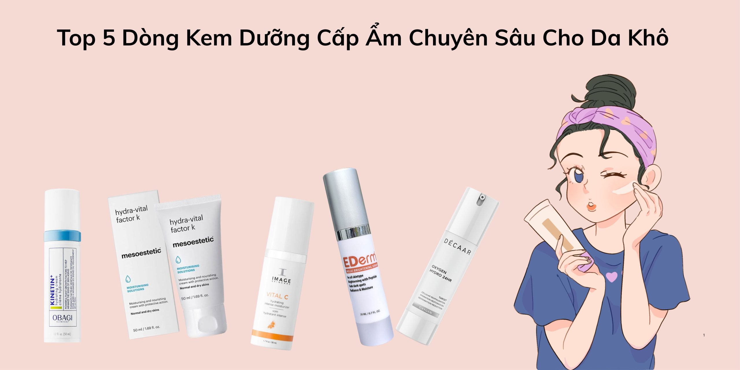 Kem Dưỡng Cấp Ẩm Chuyên Sâu Cho Da Khô