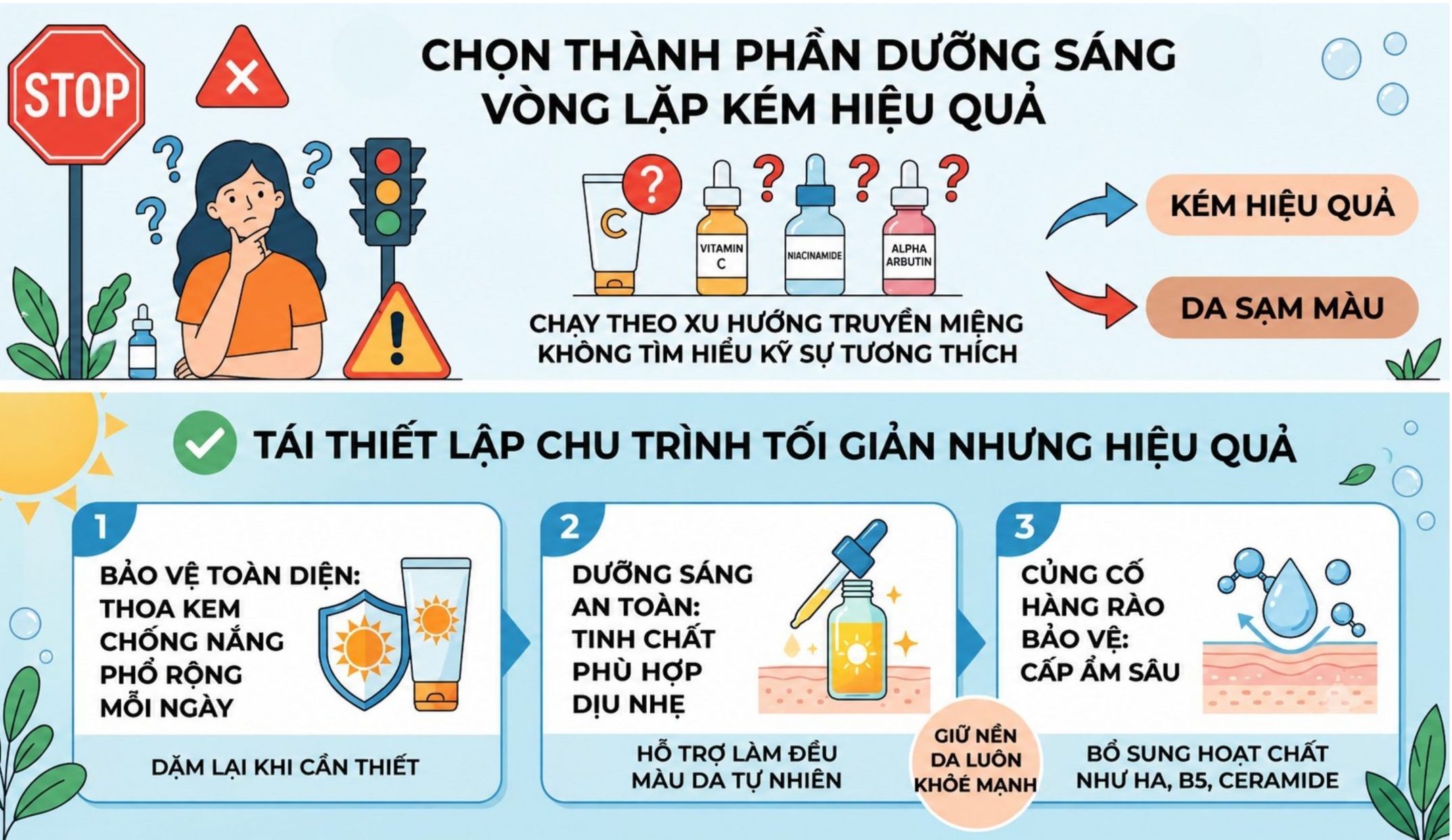 5 Sai Lầm Khiến Sạm Nám