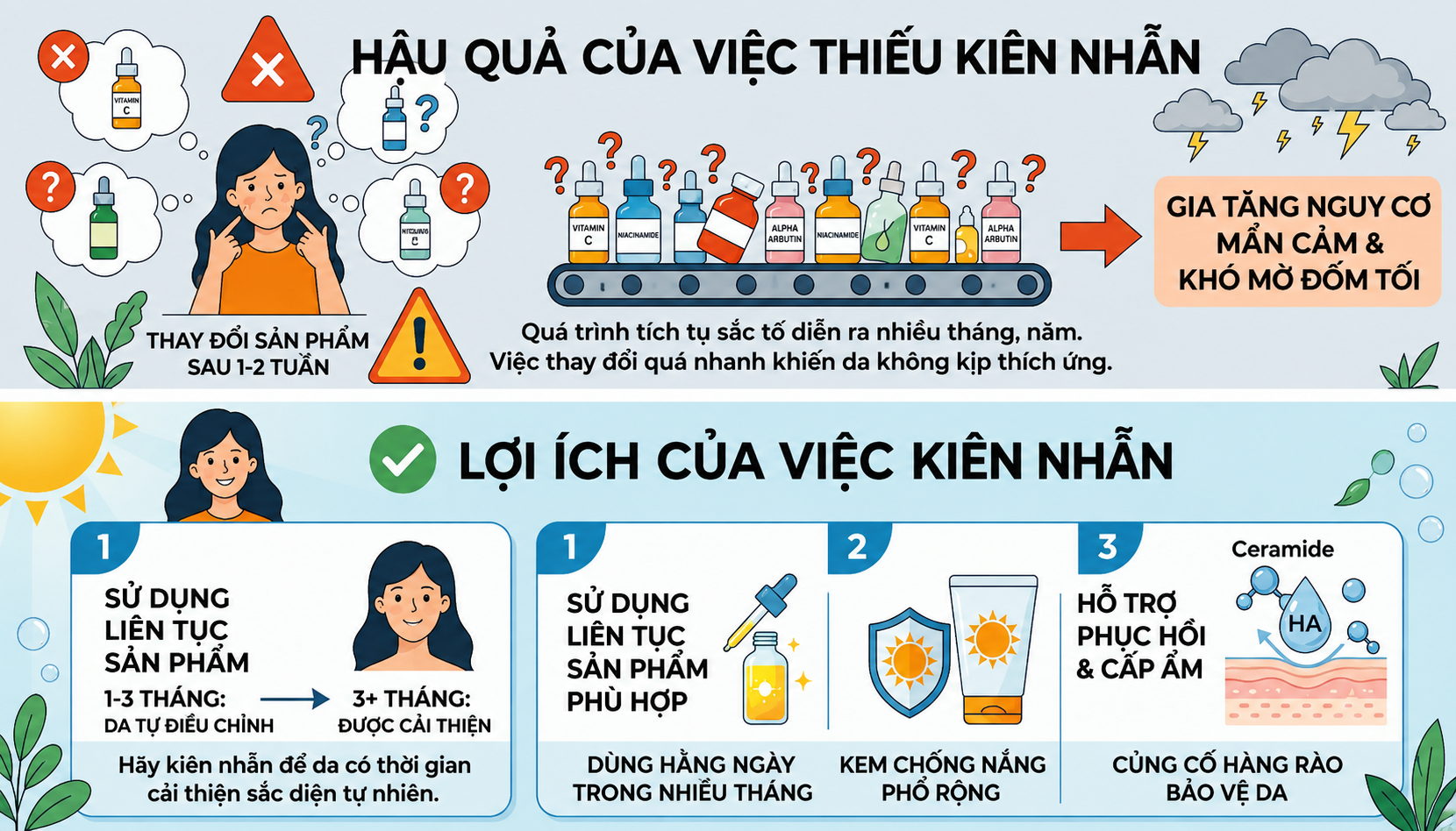 5 Sai Lầm Khiến Sạm Nám