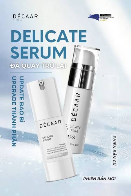 sản phẩm dưỡng da Decaar